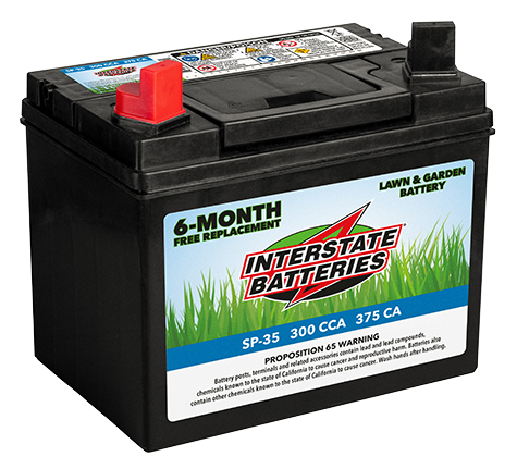 INTERSTATE BATTERY - LAWN AND GARDEN SP-35