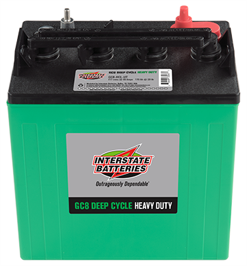 INTERSTATE GC8 DEEP CYCLE HIGH CYCLE HEAVY DUTY GC8-HCL-UTL