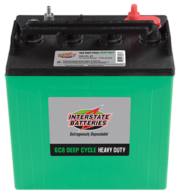 INTERSTATE GC8 DEEP CYCLE HIGH CYCLE HEAVY DUTY  GC8-HCL-UTL