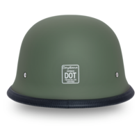 DAYTONA HELMETS GERMAN - MILITARY GREEN HELMET D.O.T. G1-MG