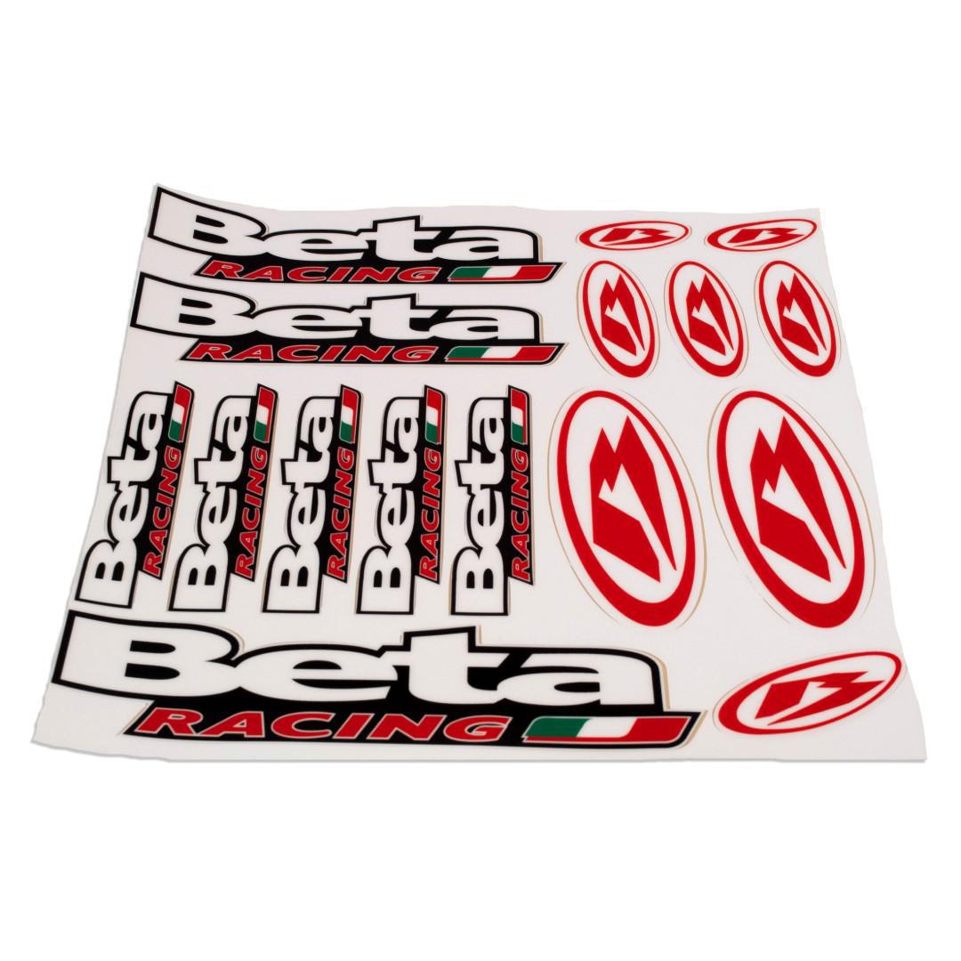 Beta Racing Large Sticker Pack AB-12023