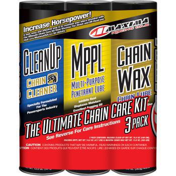 MAXIMA Chain Wax/Care Kit - Aerosol 70-749203-N