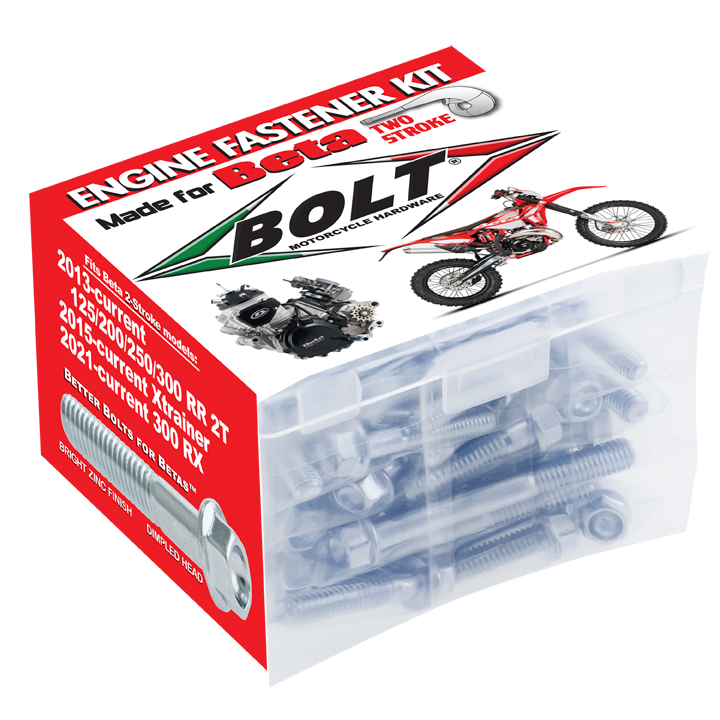 BOLT ENGINE FASTNER KIT BETA 2-STROKE 125RR-300RR X-TRAINER E-BT2-13