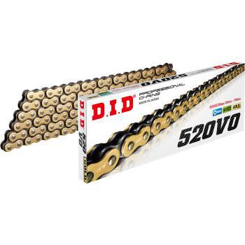 DID 520 VO Drive Chain - Gold & Black - 120 Link 520VOG120FB