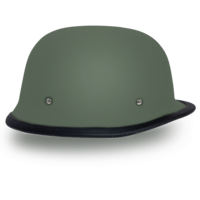 DAYTONA HELMETS GERMAN - MILITARY GREEN HELMET D.O.T. G1-MG
