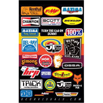 D'COR Decal Sheet - Throwback 40-90-122