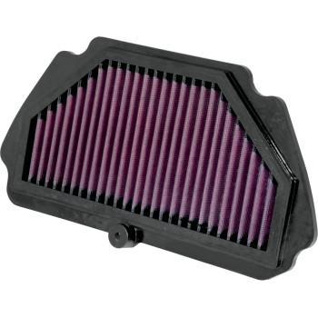 K&N Sportbike Race-Spec High-Flow Air Filter™ — Panel Kawasaki ZX6R KA-6009R