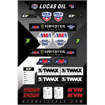 D'COR Decal Sheet - Logos 40-90-116