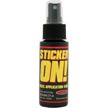 HARDLINE STICKER ON! DECAL APPLICATION FLUID - 2oz SPRAY 964
