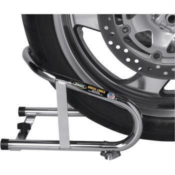 PINGEL WHEEL CHOCK CHROME 6-1/2" REMOVABLE WC650