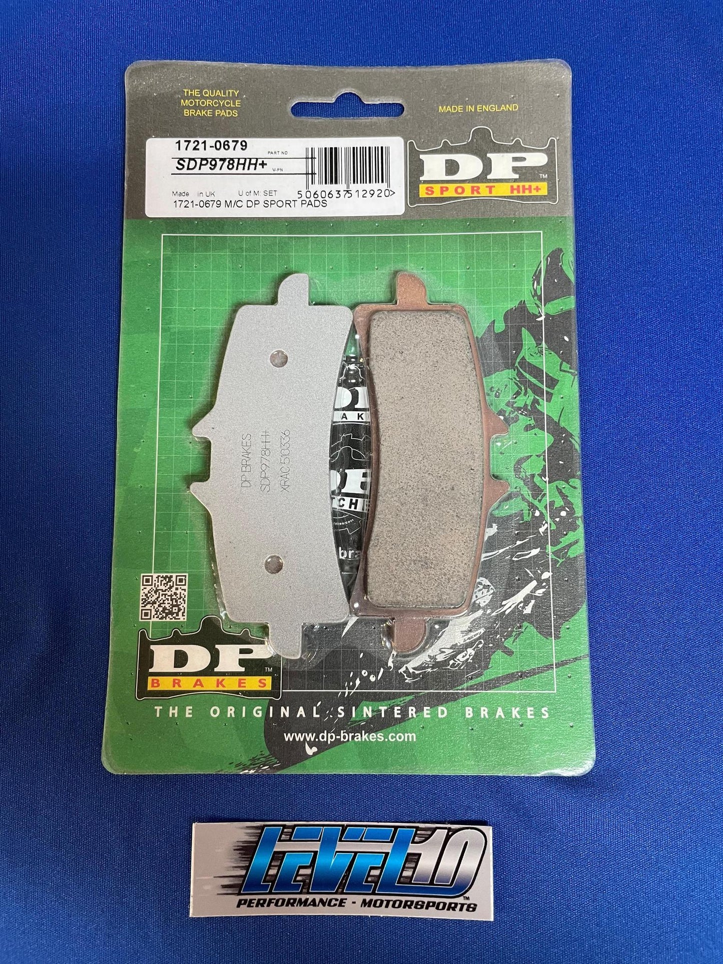 DP BRAKES SDP Sport HH+ Sintered Brake Pads SDP978