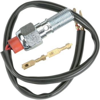 GOODRIDGE Brake Light Banjo Bolts with Built-In Pressure Switch 3/8"-24 - Single Bleed BL775-03CH