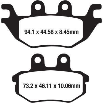 EBC Long-Life Sintered "R" Brake Pads FA686R