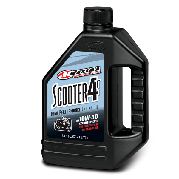 MAXIMA Scooter Mineral 4T Engine Oil 10W40 - 1 Liter 1 Quart 11901
