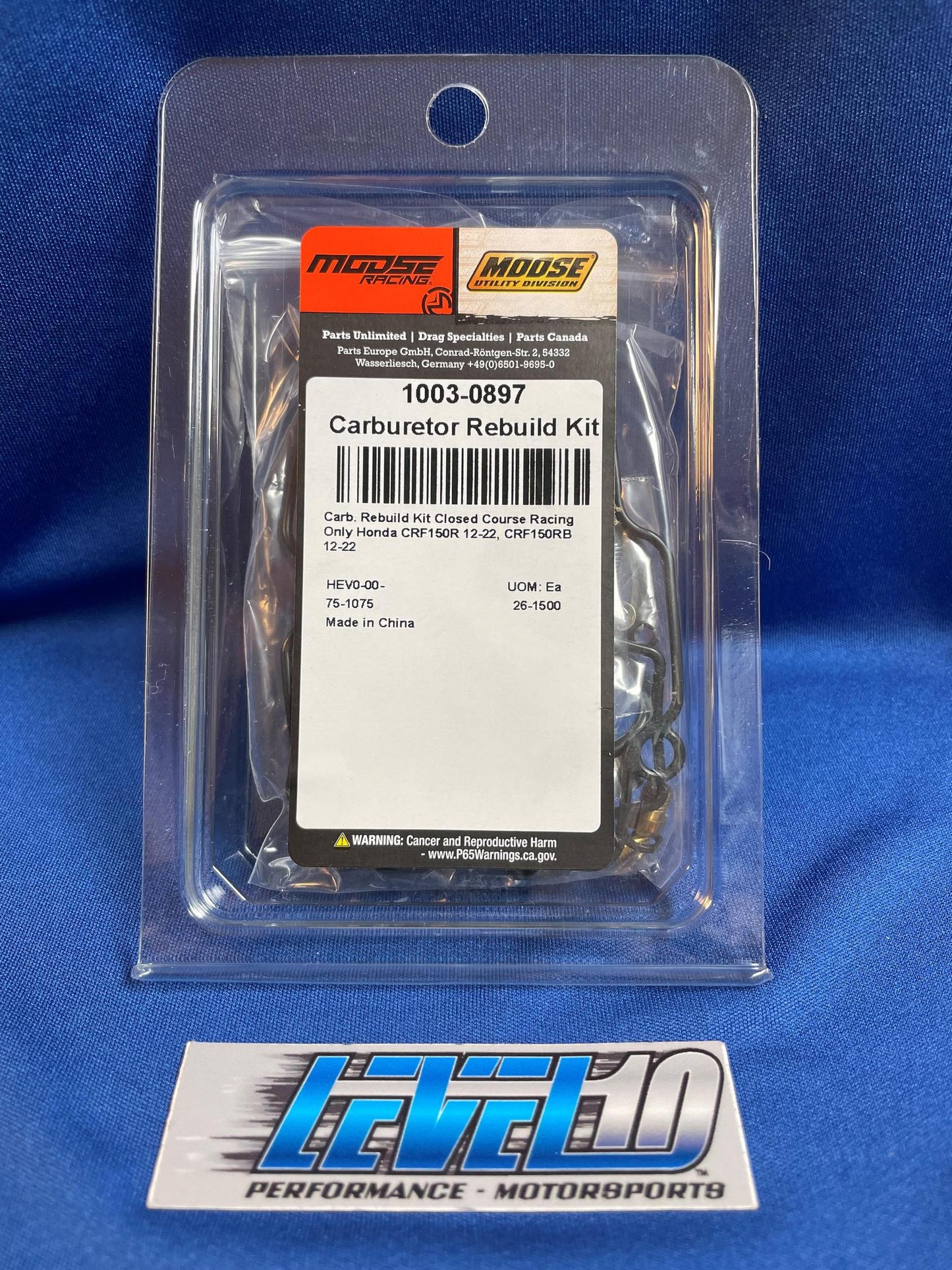 MOOSE RACING Carburetor Repair Kit - Honda 1003-0897 26-1500