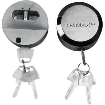 TRIMAX HOCKEY PUCK SHACKLE-LESS STEEL PADLOCK  THPXL