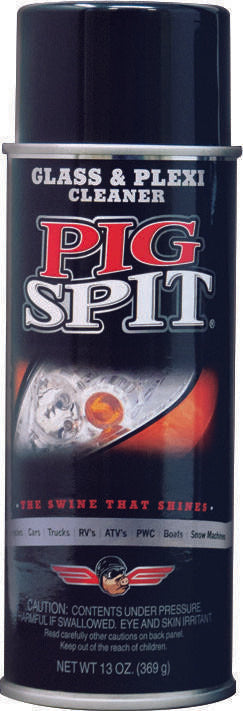 PIG SPIT GLASS & PLEXI CLEANER 13oz PSGP