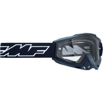 FMF VISION PowerBomb Enduro Goggles - Rocket - Black - Clear F-50202-501-01