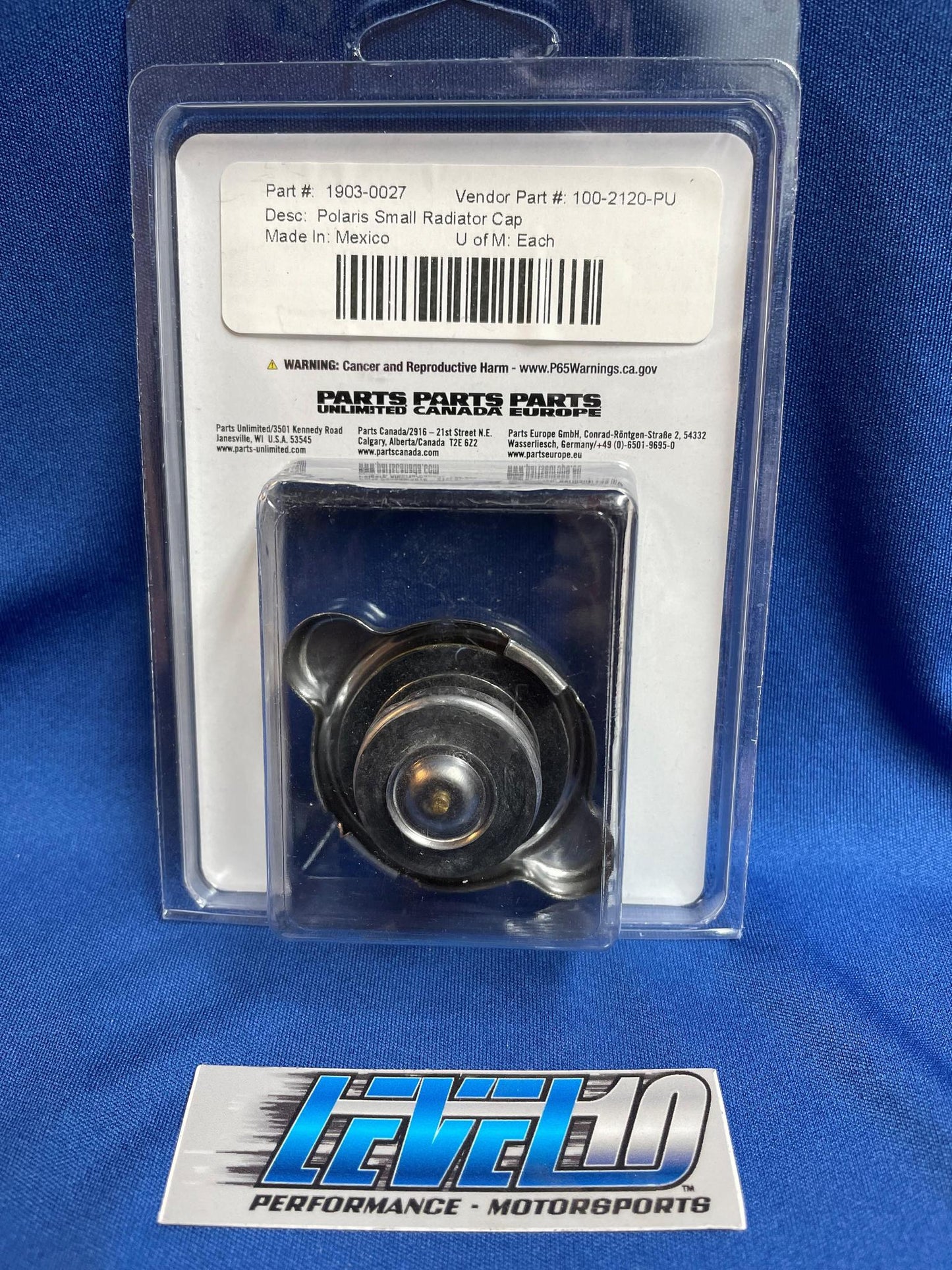 MOOSE Radiator Cap - Small 13 PSI - POLARIS 1903-0027