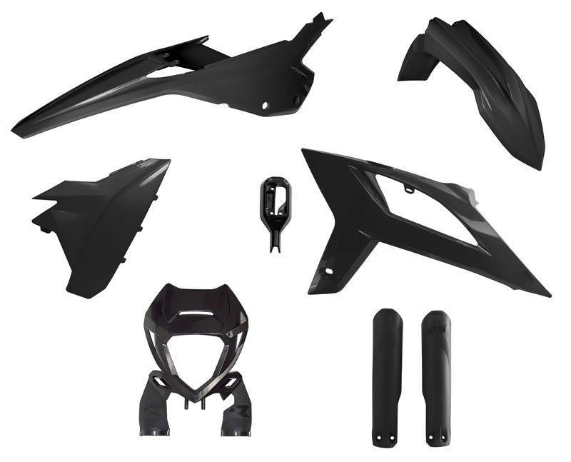 R-Tech Beta Enduro Plastic Kit, Black, 2020+ AB-24100-BK