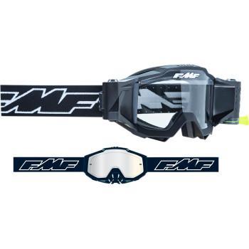 FMF VISION PowerBomb Film System Goggles - Rocket - Black - Clear F-50220-901-01