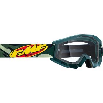 FMF VISION PowerCore Goggles - Assault - Camo - Clear F-50400-101-08
