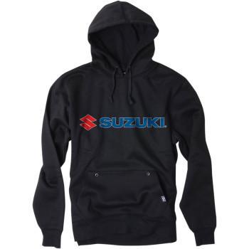 FACTORY EFFEX Team Suzuki Pullover Hoodie - Black - Large 15-88402