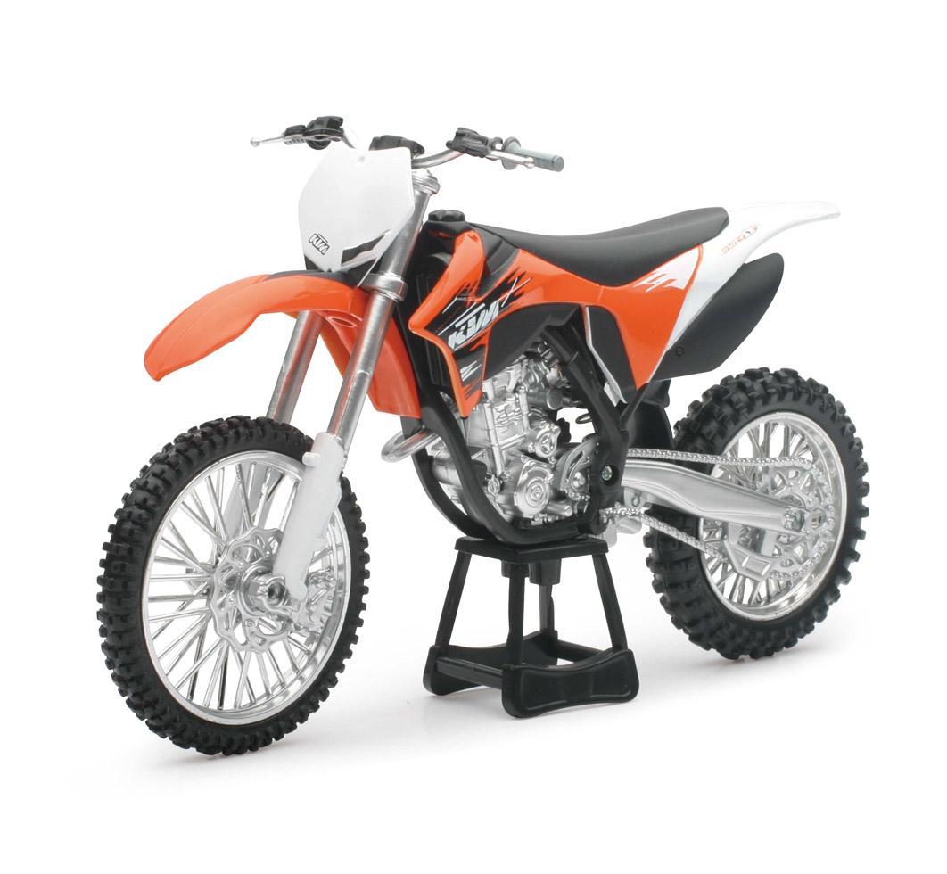 NEW RAY TOYS KTM 350 SX-F 2011 Dirt Bike - 1:12 Scale - Orange/Black 44093