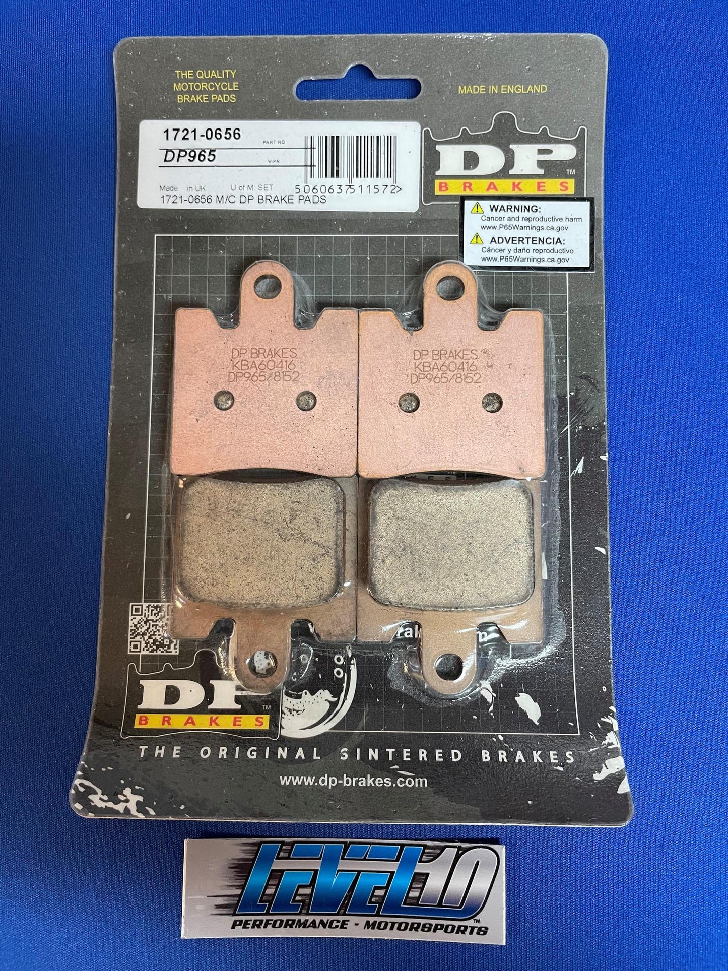 DP BRAKES Standard DP Sintered Brake Pads - Yamaha FJR DP965