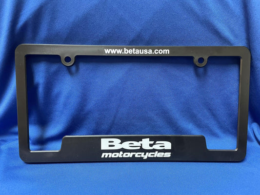 BETA LICENSE PLATE FRAME - BLACK   AB-70023-B