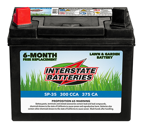 INTERSTATE BATTERY - LAWN AND GARDEN  SP-35