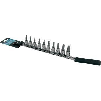 CRUZTOOLS - Socket Bit Set - Hex - Inch - IN38HBS