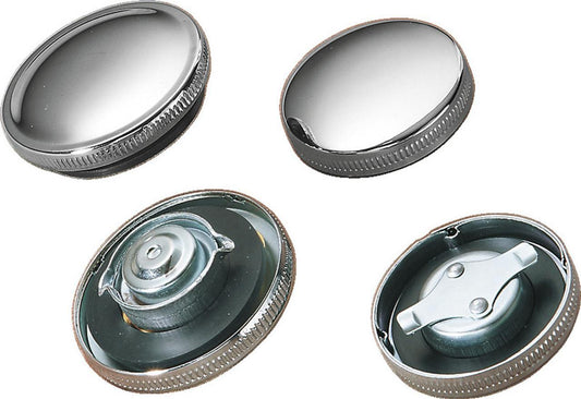 DRAG SPECIALTIES Original-Style Gas Cap Non-Vented - Chrome  DS-390131