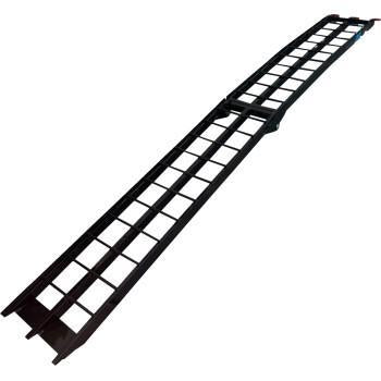 MATRIX CONCEPTS,LLC - A1 Arch Folding Ramp - Aluminum - Black - 8' - A1-800