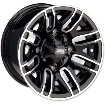 MOOSE Wheel - 112X - Front - Black - 12x7 - 4/136 - 4+3  0230-0872