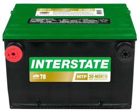 INTERSTATE BATTERY MTP-78