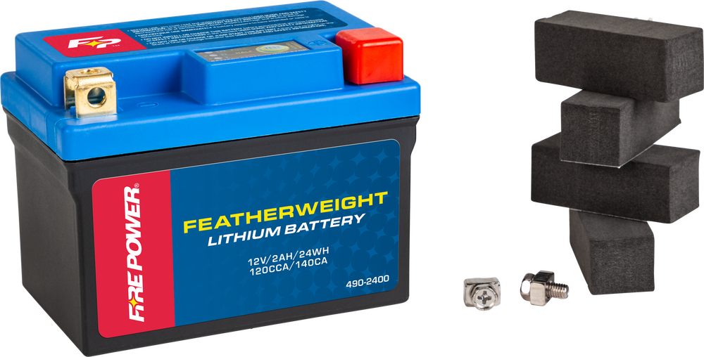 FIRE POWER FEATHERWEIGHT LITHIUM BATTERY 120 CCA 12V/24WH   490-2400