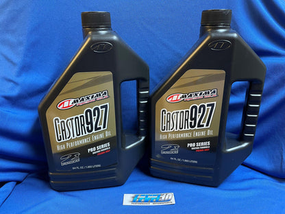 MAXIMA Castor 927 Pro Series Racing 2T Engine Oil - 64 U.S. fl oz  23964