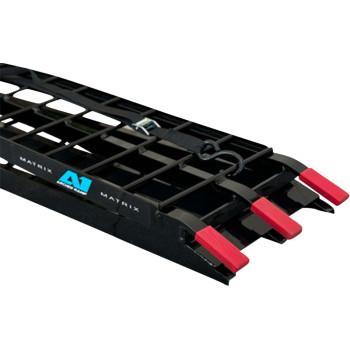 MATRIX CONCEPTS,LLC - A1 Arch Folding Ramp - Aluminum - Black - 8' - A1-800