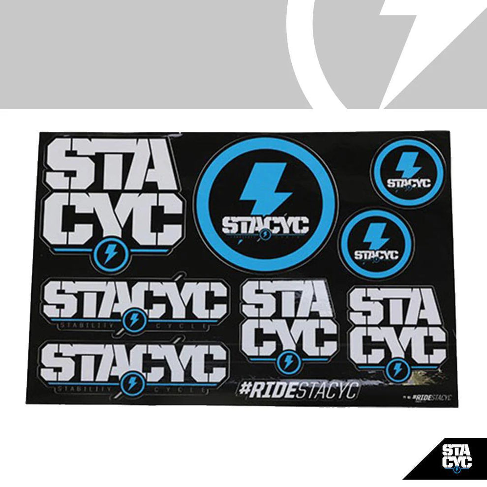 STACYC STICKER SHEET – LEVEL 10 PERFORMANCE MOTORSPORTS