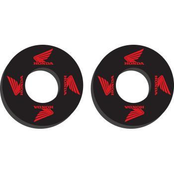 FACTORY EFFEX Grip Donuts - Honda Red/Black   22-67300