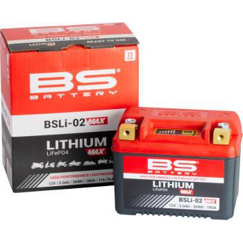 BS BATTERY Lithium Max LiFePO4 Battery - BSLi-02   360115