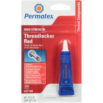PERMATEX 271 Threadlocker - Red - 0.2 US fl oz.   27100