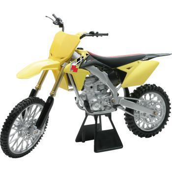 NEW RAY TOYS Suzuki RM-Z 450 Dirt Bike - 1:6 Scale - Yellow/Black   49473
