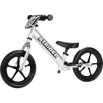 STRIDER 12" Pro Balance Bike - Silver   ST-P4SI