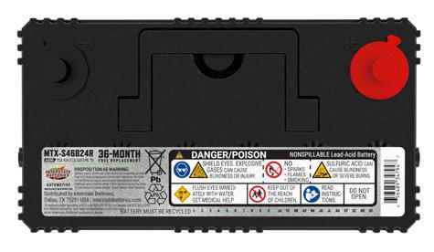 INTERSTATE BATTERY  MTX-S46B24R