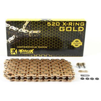PROX 520 X-Ring Chain - Gold - 120 Link  07.RC520120XCG