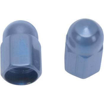 BARNETTValve Caps - Blue Anodized   704-80-62002