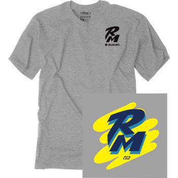 FACTORY EFFEX Suzuki Retro RM T-Shirt - Heather Gray