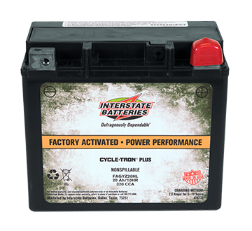 INTERSTATE BATTERY  FAGYZ20HL